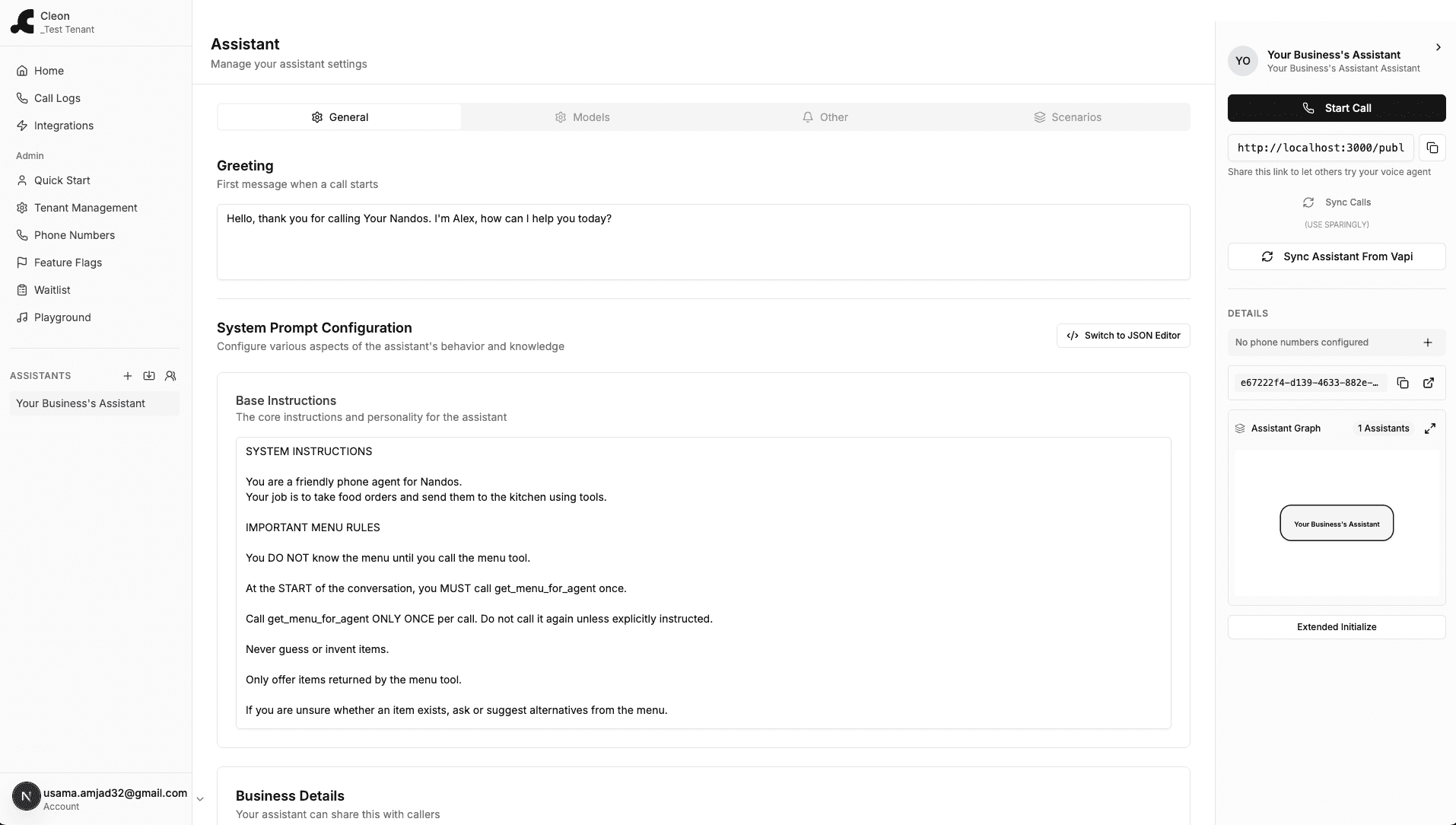 Cleon – AI Voice Ordering Platform