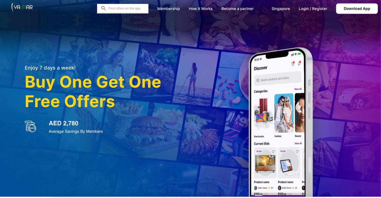 Yamar – Company Info Single Page App